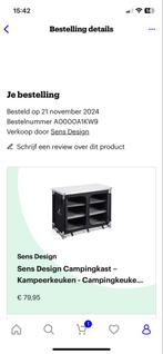 Nieuwe Verstelbare Campingkeuken met Aluminium Rand, Caravans en Kamperen, Kampeeraccessoires, Ophalen of Verzenden, Nieuw