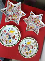 4 Blond Amsterdam Kerstbordjes, Huis en Inrichting, Keuken | Servies, Gebruikt, Blond Amsterdam, Ophalen of Verzenden, Bord(en)