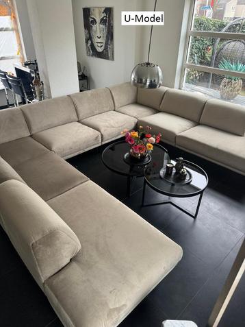 NIEUWE LUXE XXXL BANK HOEKOPSTELLING 8 elementen bankstel