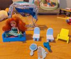Kleine pop met accessoires en tas, Kinderen en Baby's, Speelgoed | Poppen, Ophalen, Gebruikt, Overige typen