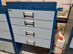 4x bedrijfswageninrichting werkbus werkbank bedrijfswagen, Ophalen, Gebruikt