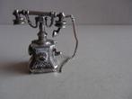 Miniatuur zilver DK13 oude telefoon zilveren miniaturen, Verzenden, Zilver