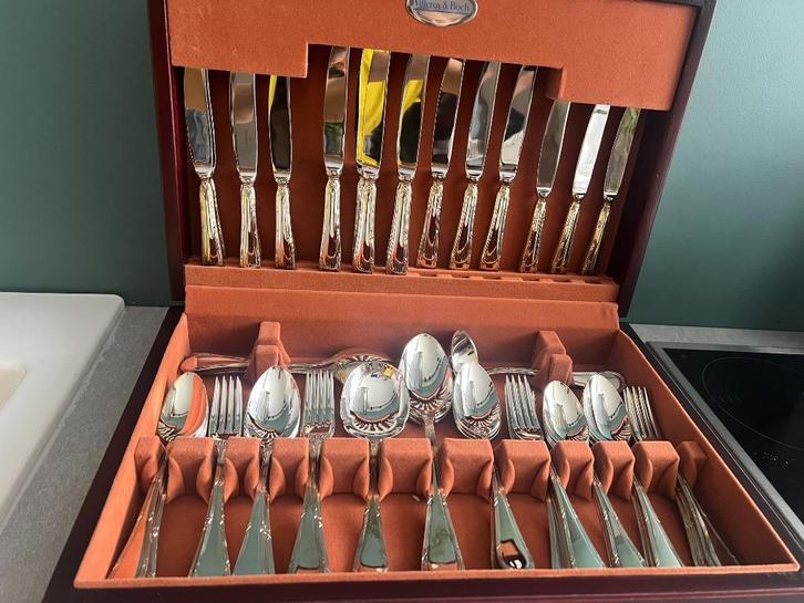 Villeroy & Boch bestek In Massieve Silver NIEUW., Huis en Inrichting, Keuken | Servies, Nieuw, Compleet servies, Overige stijlen