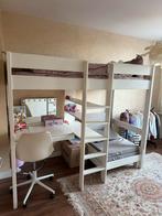 Mooie hoogslaper met bureau, Ophalen, Eenpersoons, Zo goed als nieuw, 200 cm