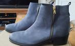 Manfield leren laarzen, maat 39 - Nieuw, Blauw, Lage of Enkellaarzen, Nieuw, Ophalen of Verzenden