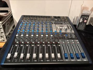 Te koop: PreSonus StudioLive AR12c Hybride 12-kanaals mixer beschikbaar voor biedingen