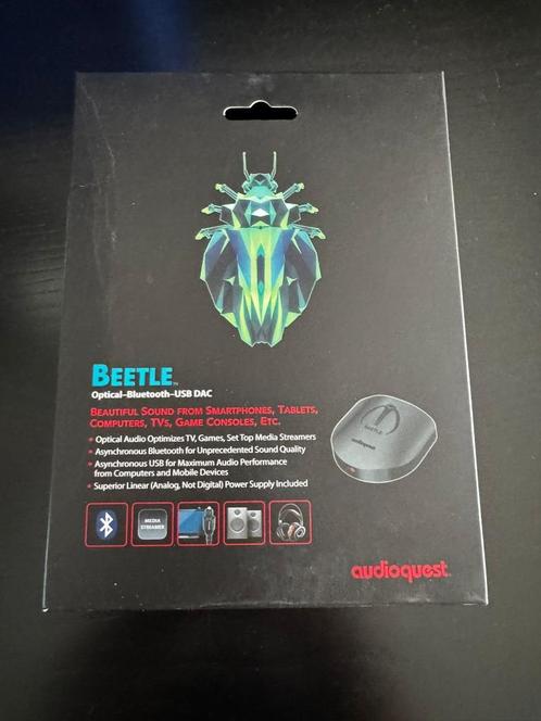 Beetle Optical–Bluetooth–USB Digital-to-Analog Converter, Audio, Tv en Foto, Converters, Nieuw, Ophalen of Verzenden