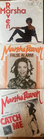 3 Singles van Masha Raven, Gebruikt, 7 inch, Single, Ophalen of Verzenden