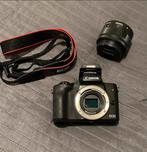 Canon EOS M50 Zwart + 15-45mm, Audio, Tv en Foto, Fotocamera's Digitaal, Ophalen of Verzenden, Zo goed als nieuw, Canon, 8 keer of meer