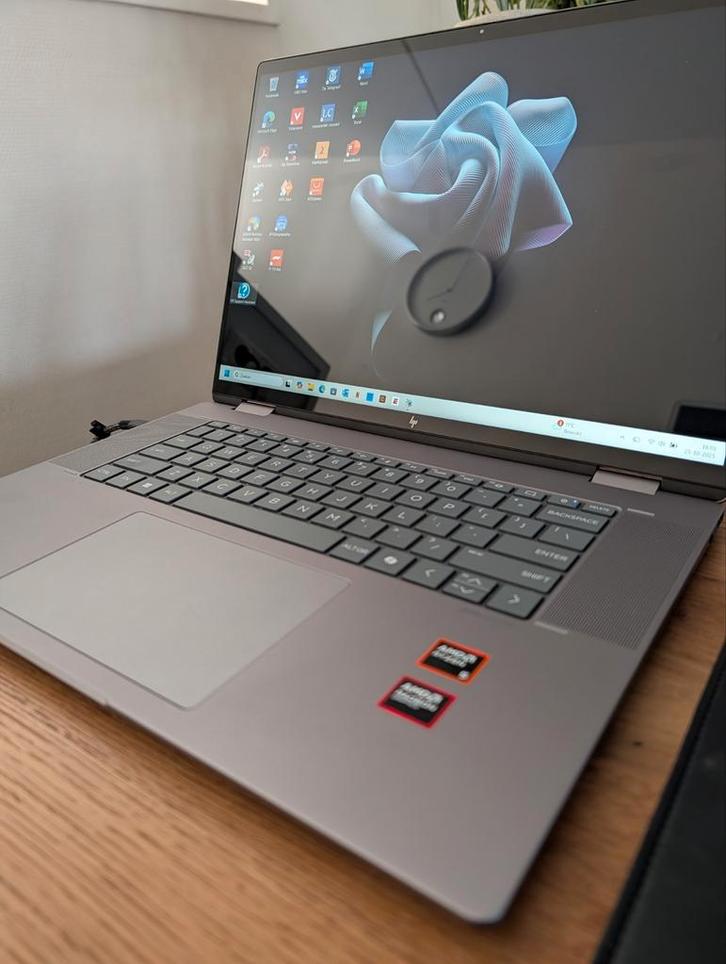 Hp Envy x360 16 inch, garantie, nieuwstaat, Computers en Software, Windows Laptops, Zo goed als nieuw, 16 inch, SSD, 4 Ghz of meer