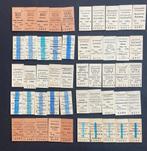 DR-2 Treinkaartjes Deutsche Reichsbahn DDR 1989, Verzamelen, Spoorwegen en Tramwegen, Verzenden, Zo goed als nieuw, Trein, Kaart of Prent