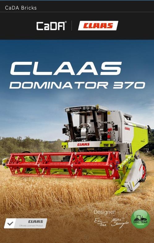 cada 61508 Claas combine, Kinderen en Baby's, Speelgoed | Bouwstenen, Nieuw, Overige merken, Ophalen of Verzenden