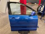 Deur VW Polo  2002  blauw metallic Kl nummer LA5W, Ophalen, Volkswagen, Deur