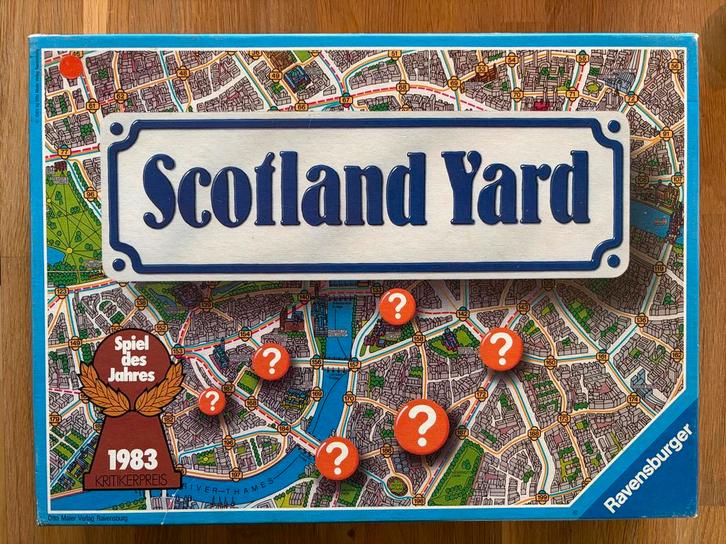 Scotland Yard Bordspel - Spannend Detectivespel!, Hobby en Vrije tijd, Gezelschapsspellen | Bordspellen, Gebruikt, Ophalen of Verzenden