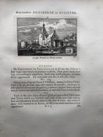 173 / Ijsselstein de Poort Kopergravure 1732, Antiek en Kunst, Kunst | Etsen en Gravures, Ophalen of Verzenden