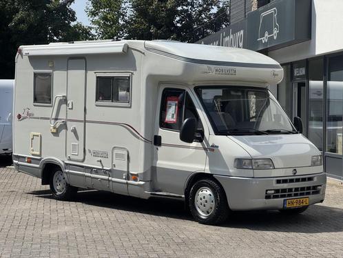 Mobilvetta Figaro 595 , mooie compacte camper!, Caravans en Kamperen, Campers, tot en met 3, Half-integraal, Overige merken, Diesel