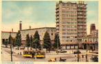 Jaren '50 kaartje ROTTERDAM Coolsingel HBU Beurs Tram, Ophalen of Verzenden, 1940 tot 1960, Ongelopen, Zuid-Holland