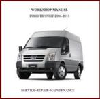 Ford Transit 2006-2013 Workshop manual op DVD in PDF formaat, Auto diversen, Handleidingen en Instructieboekjes, Verzenden