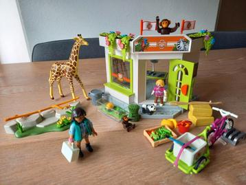 Playmobil Dierentuin verzorgingspost - 70900 COMPLEET  beschikbaar voor biedingen