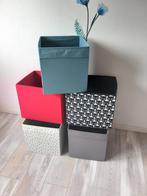 5 stuks IKEA Drona bakken voor Expedit en Kallax kasten, Ophalen of Verzenden, Gebruikt, Vierkant