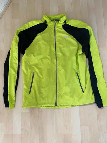 Asics (hardloop) lime green jack mt XL beschikbaar voor biedingen