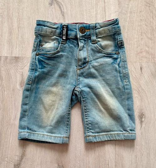 Zeeman korte lichtblauwe spijkerbroek stretch short denim 92, Kinderen en Baby's, Kinderkleding | Maat 92, Zo goed als nieuw, Jongen of Meisje
