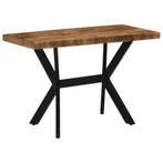 SMALLE Eettafel Anton 110x55x75 cm massief mangohout, 100 tot 150 cm, Verzenden, Nieuw, 50 tot 100 cm