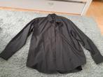 Koopje zgan Zwarte Heren overhemd maat 43/44 XL, Gala tip, Kleding | Heren, Overhemden, Halswijdte 43/44 (XL), Ophalen of Verzenden