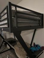 Grijze Stapelbed, Ophalen, Gebruikt, 90 cm, Eenpersoons