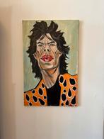 Schilderij Mick Jagger Rolling Stones, Ophalen of Verzenden