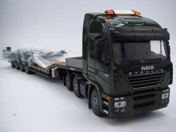 Lion Toys - Iveco Stralis 430 Nooteboom Defensie 1:50 beschikbaar voor biedingen