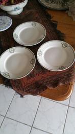 3 dinner borden societe ceramique serie JOSEPHINE, Antiek en Kunst, Ophalen of Verzenden