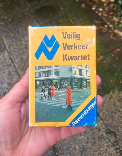 VEILIG VERKEER 🅿️ kwartet ~ Ravensburger, Verzamelen, Speelkaarten, Jokers en Kwartetten, Zo goed als nieuw, Kwartet(ten), Ophalen of Verzenden