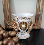 Brocante/vintage antiek bruiloft vaasje, Ophalen of Verzenden