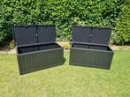 2 opbergboxen tuin klein formaat, Tuin en Terras, Tuinmeubel-accessoires, Ophalen, Gebruikt