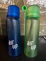 2 flessen air up 650 ml, Sport en Fitness, Bidons, Ophalen, Zo goed als nieuw