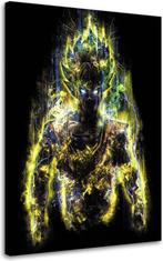 Canvas Schilderij - Goku - Dragon ball Z - 40x60x2 cm, Info@wwc-trading.com, Nieuw, WW Company Trading B.V., Schilderij