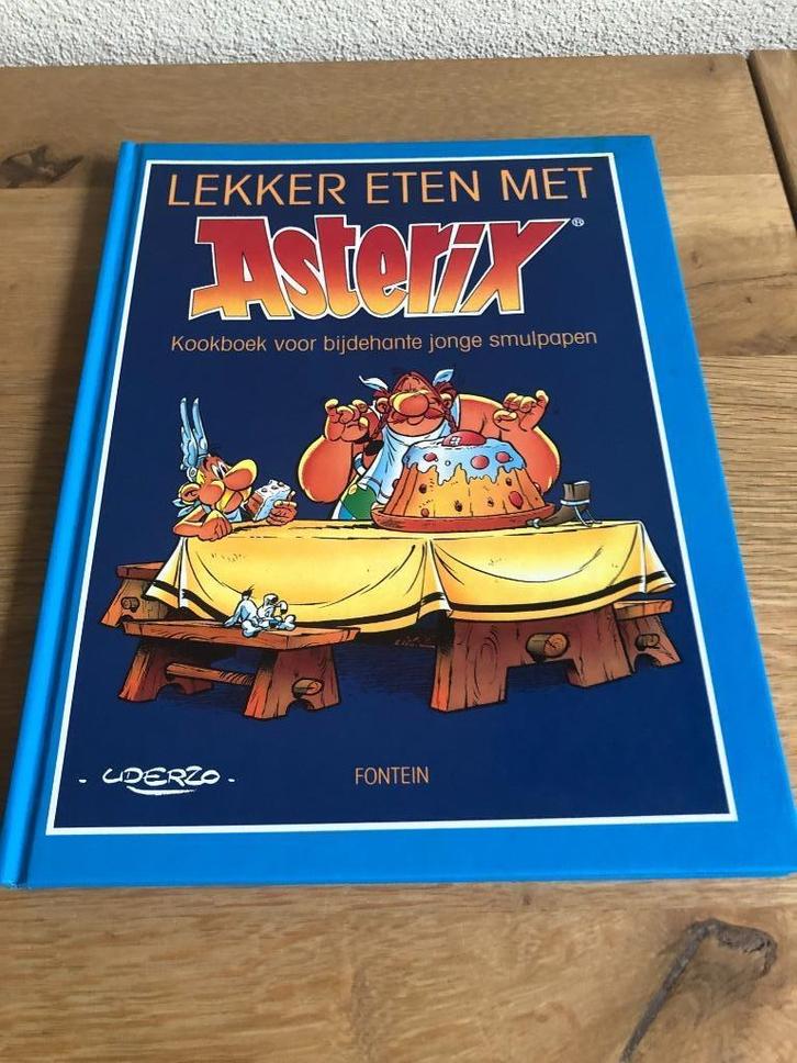 Lekker eten met Asterix (Albert Uderzo) HC 1e druk 1994, Boeken, Kookboeken, Zo goed als nieuw, Voorgerechten en Soepen, Hoofdgerechten