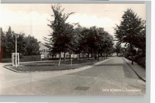 Den Bommel Emmaplein, Verzamelen, Ansichtkaarten | Nederland, Ongelopen, Zuid-Holland, 1960 tot 1980, Verzenden