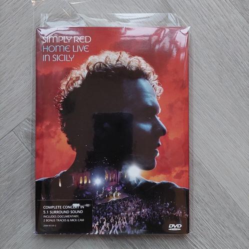 Simply Red / Home (Live In Sicily), Nieuwstaat, Cd's en Dvd's, Dvd's | Muziek en Concerten, Zo goed als nieuw, Muziek en Concerten