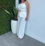 Witte dames kostuum te huur, Maat 38/40 (M), Kostuum of Pak, Wit, Ophalen of Verzenden