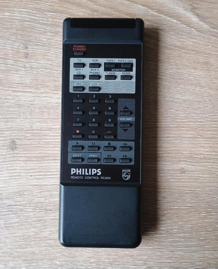 Philips rc890 afstandsbediening origineel, Audio, Tv en Foto, Afstandsbedieningen, Gebruikt, Origineel, Receiver of Versterker