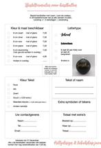 Kerstballen met naam, Ophalen of Verzenden