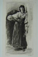 Ilaliaanse Vrouw met Tambourijn. Steelink / Witkamp, Ophalen of Verzenden