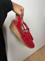 Toni pons espadrilles sandalen rood 40, Kleding | Dames, Schoenen, Verzenden, Zo goed als nieuw, Rood, Espadrilles of Moccasins