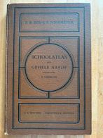 Schoolatlas der gehele aarde. P.R. Bos-Niermeyer. 1939 (?), Bosatlas, Wolters-Noordhoff, 1800 tot 2000, Wereld