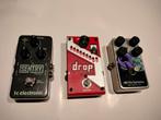 Diverse pedalen: TC Sentry, Digitech Drop, EHX Q-tron nano, Ophalen of Verzenden, Zo goed als nieuw