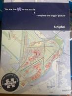 Schiphol plattegrond jigsaw puzzel, Ophalen of Verzenden, Nieuw, Overige typen
