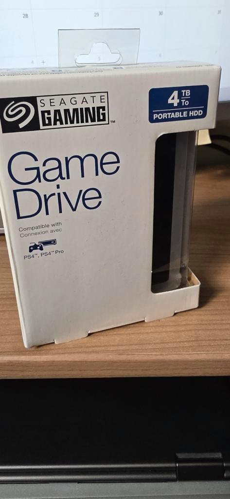 Seagate GameDrive 4TB - Nieuw in verpakking!, Spelcomputers en Games, Spelcomputers | Overige, Nieuw, Ophalen of Verzenden