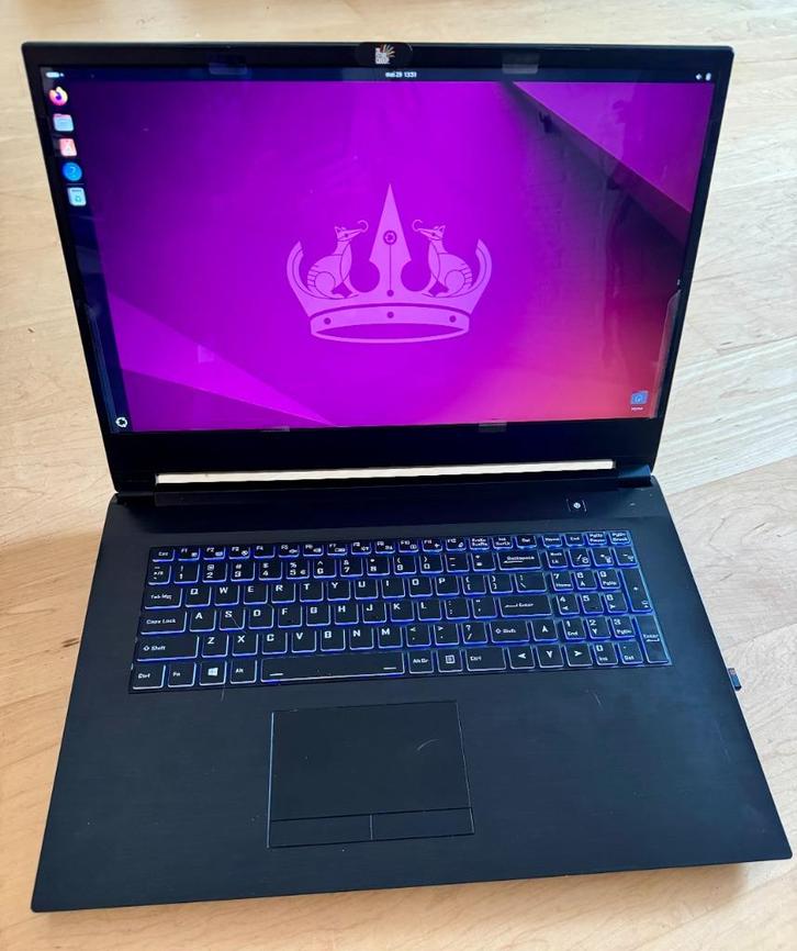 Clevo NH70RZQ 17,3-inch i7 32 GB Linux Workstation, Computers en Software, Windows Laptops, Gebruikt, 17 inch of meer, SSD, 2 tot 3 Ghz